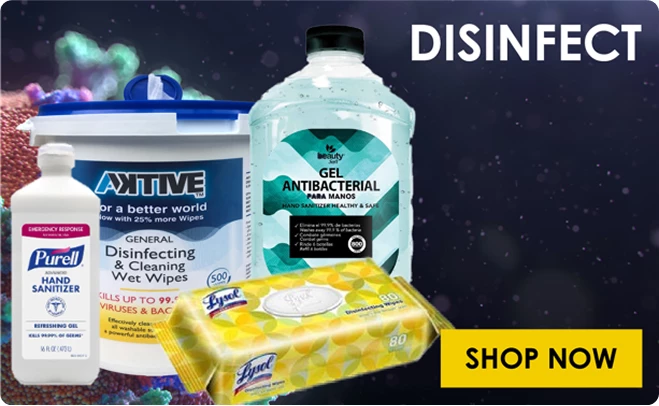 Disinfected