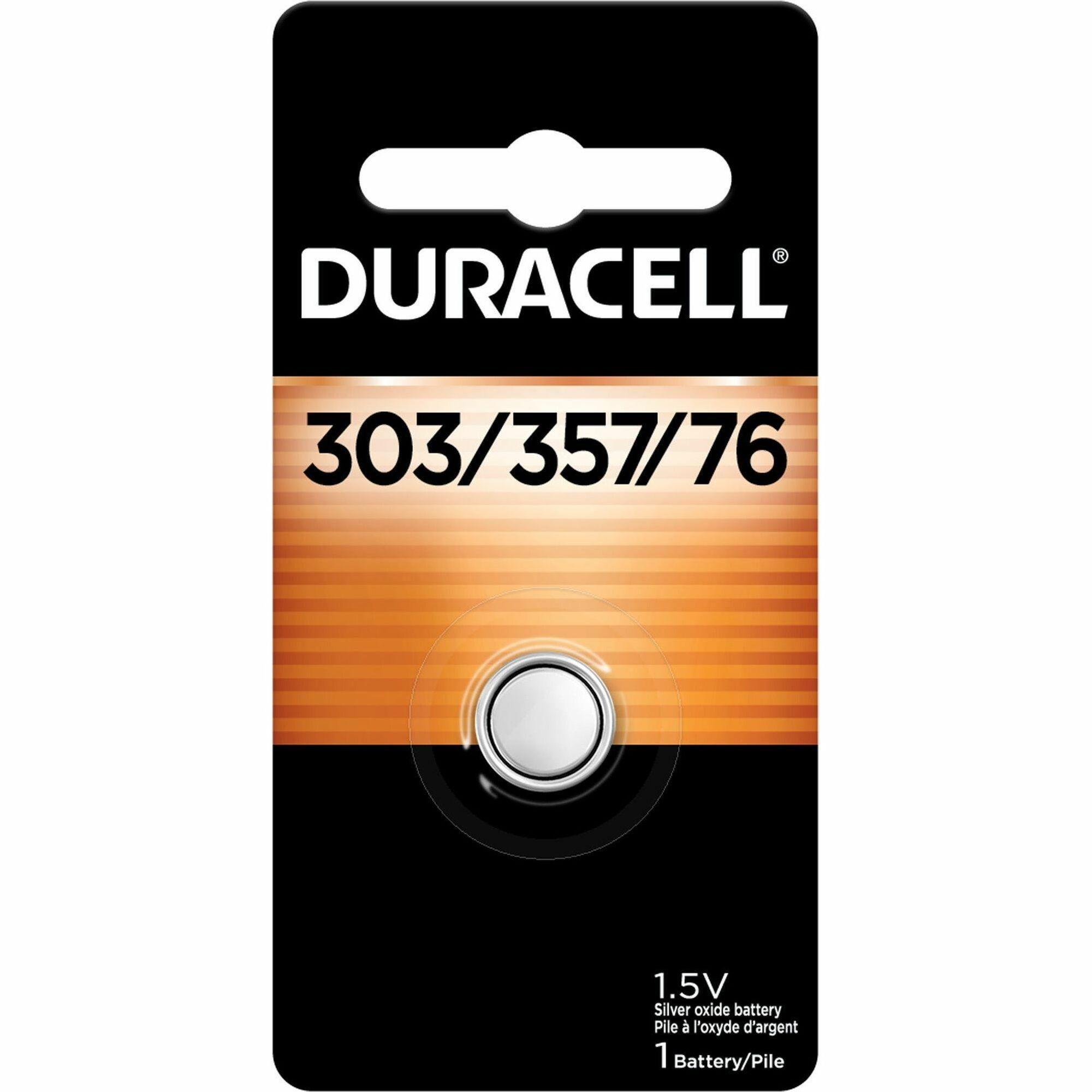 Duracell 303/357 Silver Oxide Battery