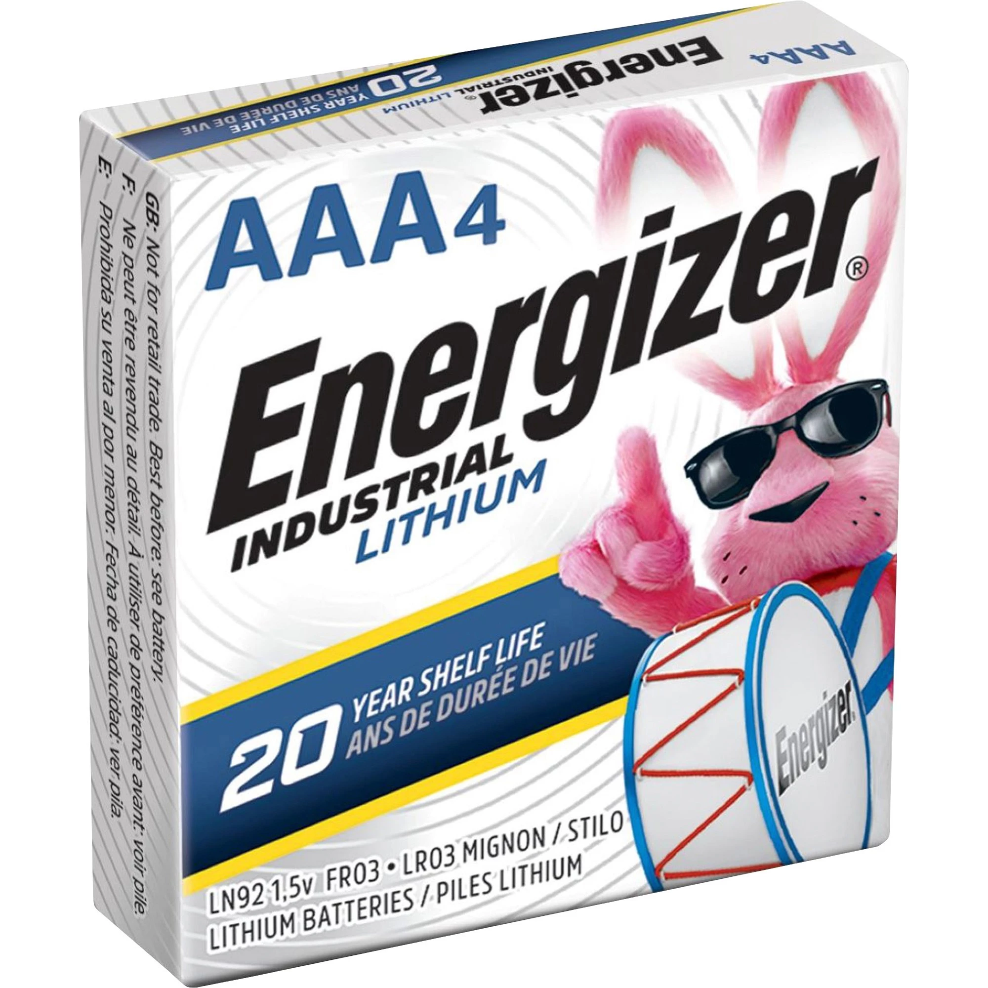 Energizer Industrial AAA Lithium Batteries