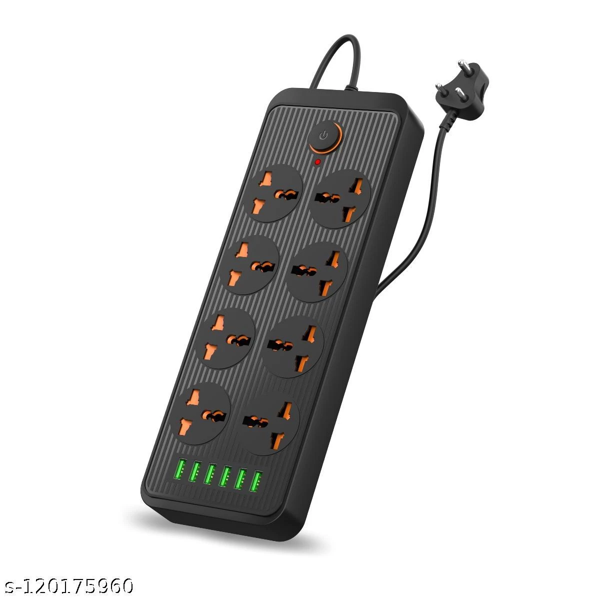 7 Outlet Power Guard Surge Protector with 12' cord